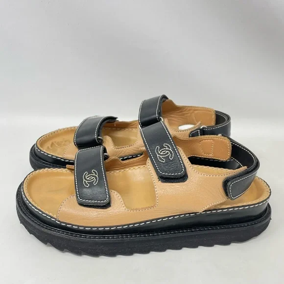 Chanel Dad Sandals Vintage 1999 - Picture 2 of 13